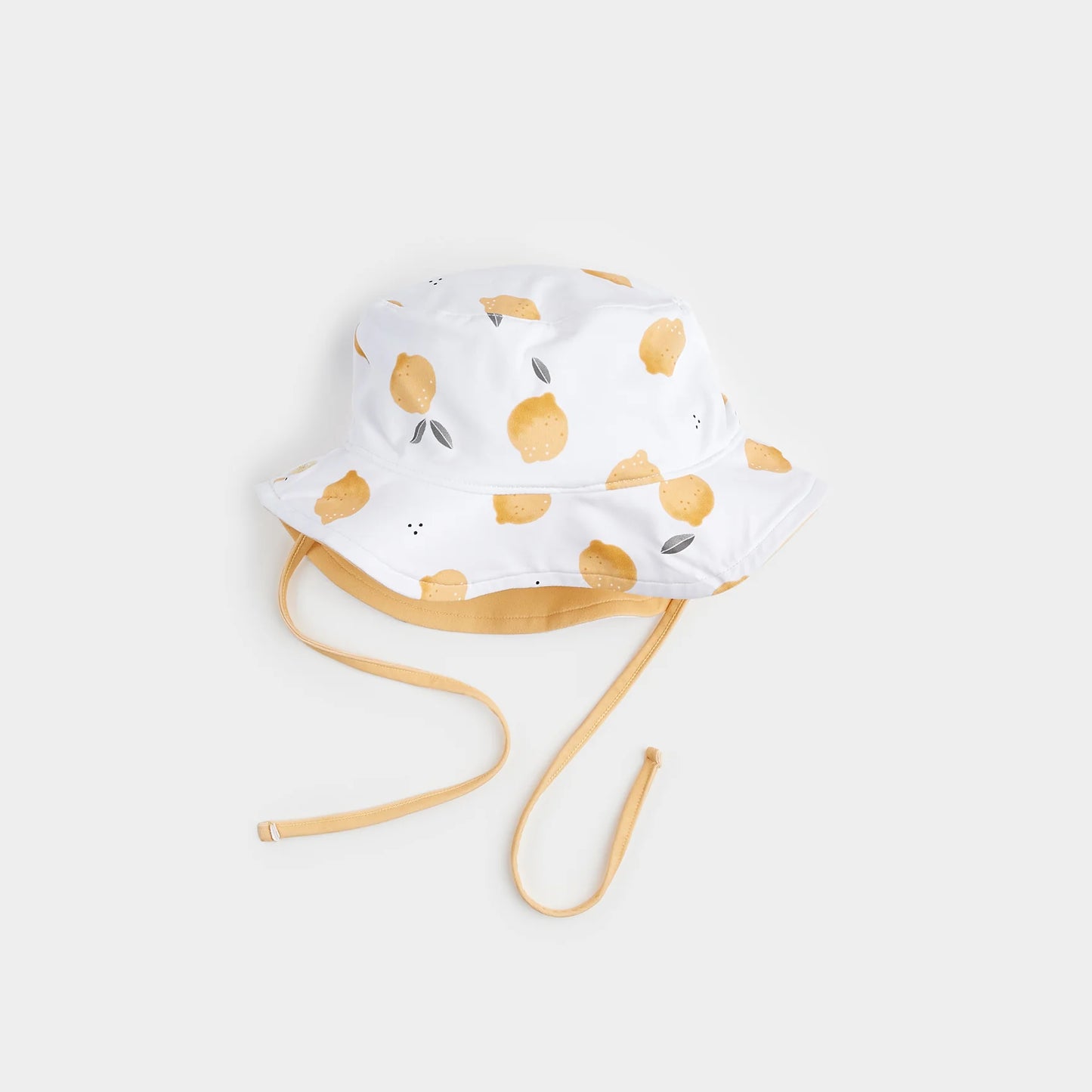 Lemon Print Reversible Sun Hat