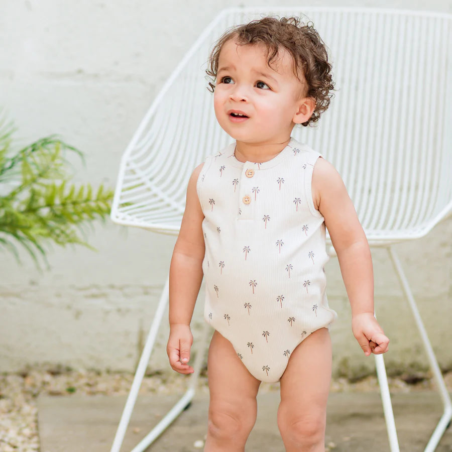 Palm Tree Romper