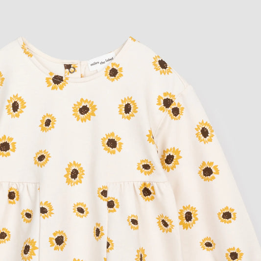Sunflower Crème Terry Dress